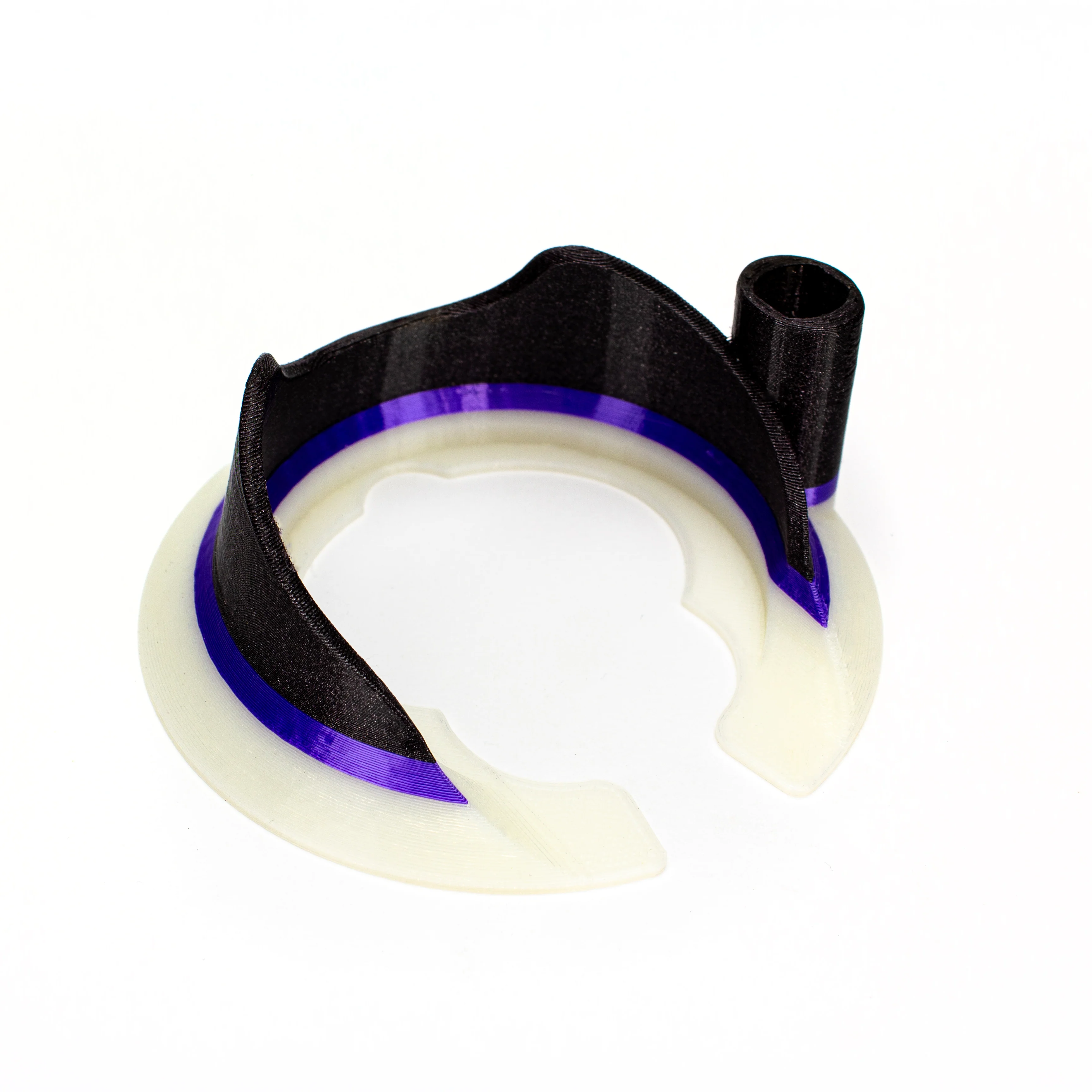 Black, Derek Holtz - Purple & White Peak Pro & Hot Knife Base #DHZ37