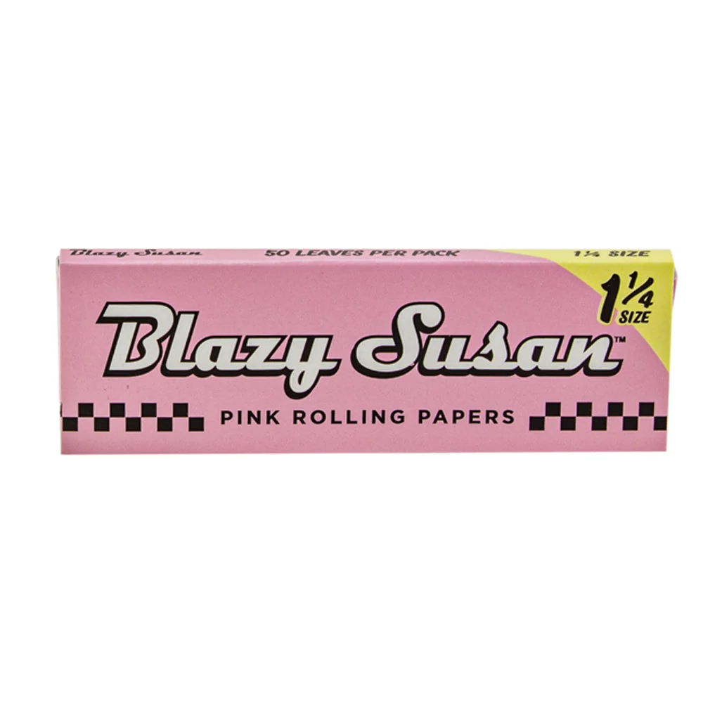 Blazy Susan Rolling Papers - 1.25 Pink
