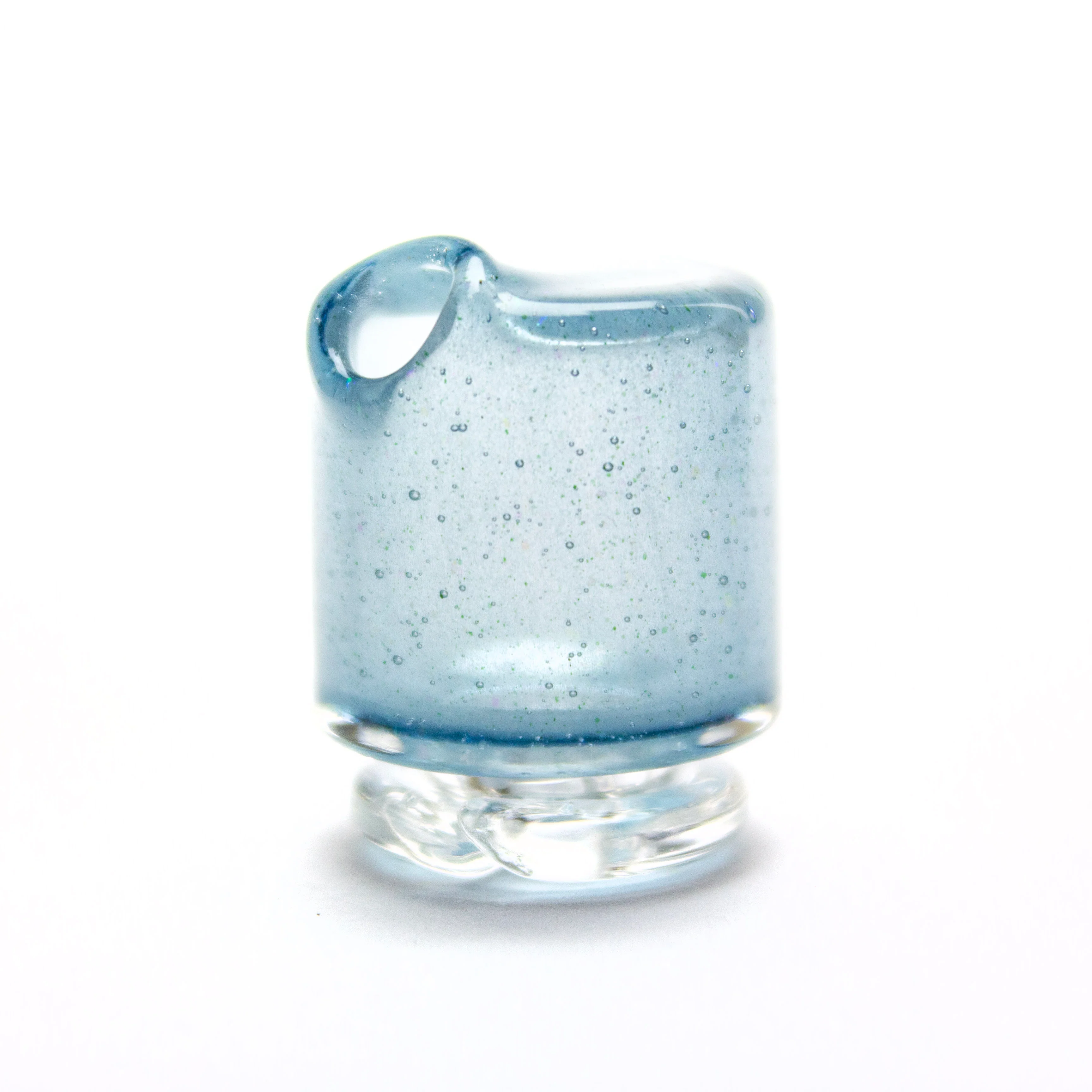 Blue Satin (UV) Pivot Crushed Opal Spinner Tip #SAN59
