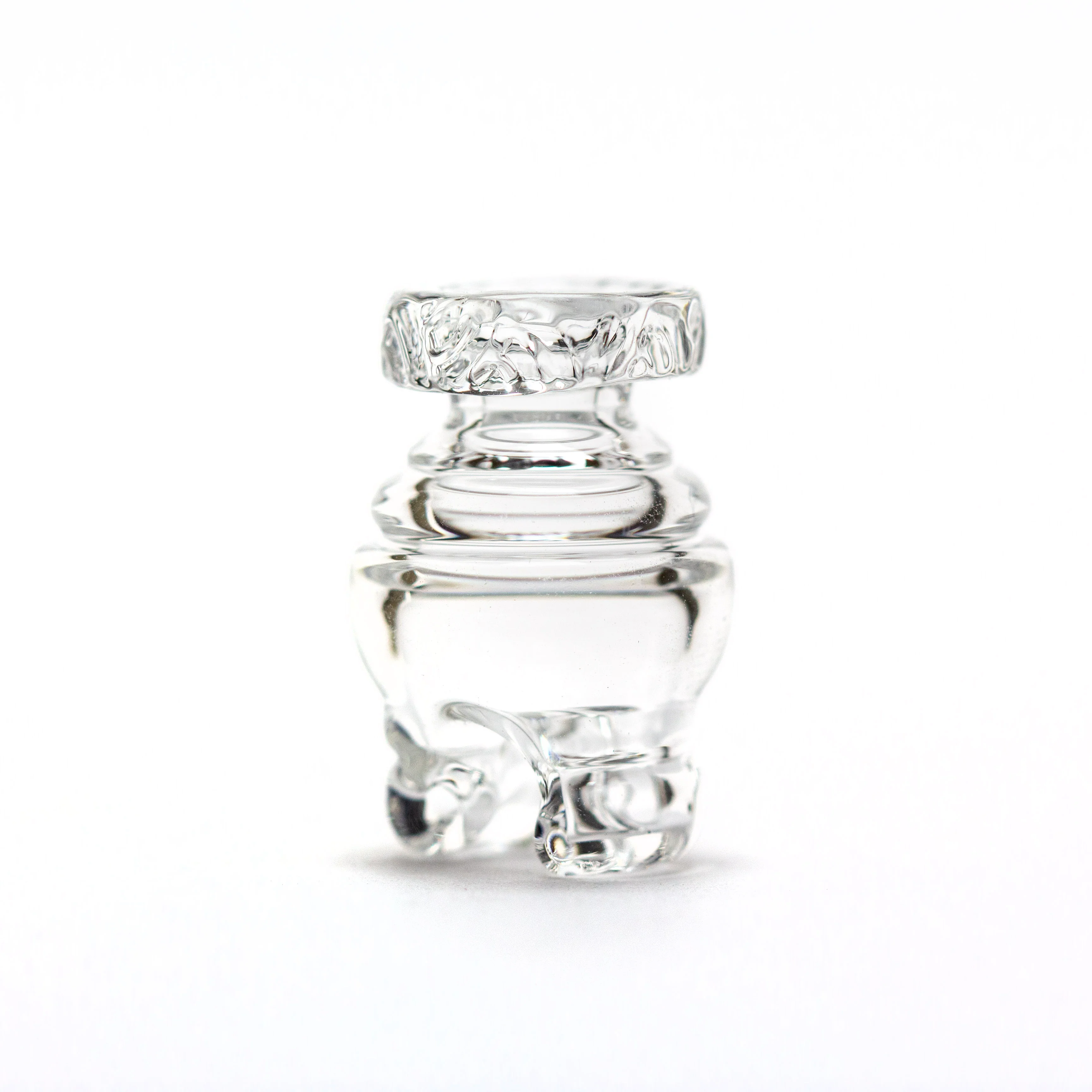 Clear Mini Capsule Spinner Cap #LIZ01