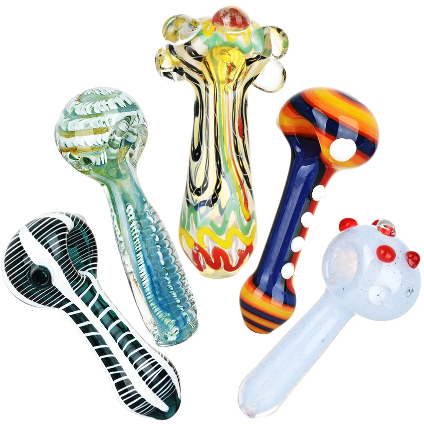 Future Shock Glass Spoon Pipe 4.5-5.25" #PP5128