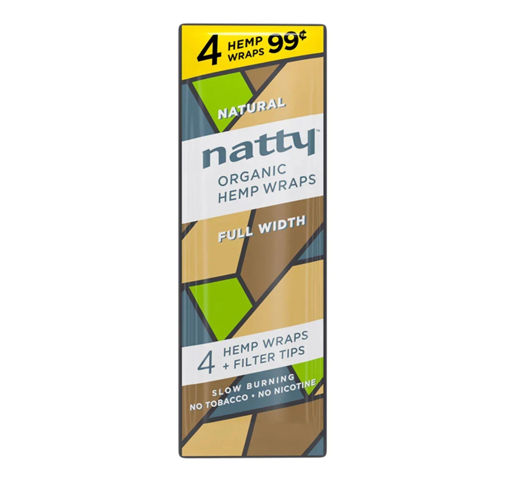 Natty Organic Hemp Wraps - 4pk - Image 4