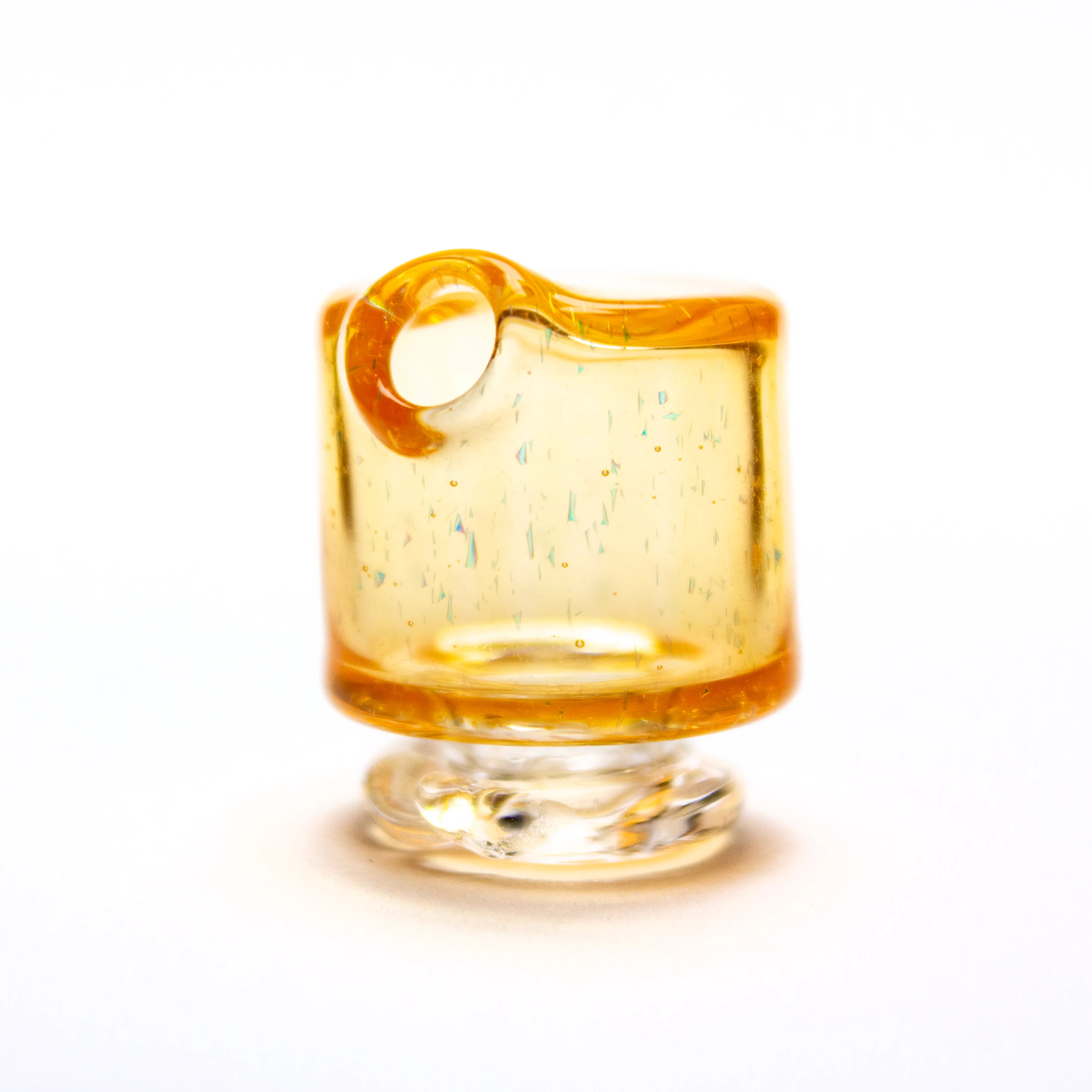 Tangie with Orange Dichro Pivot Spinner Tip #SAN91