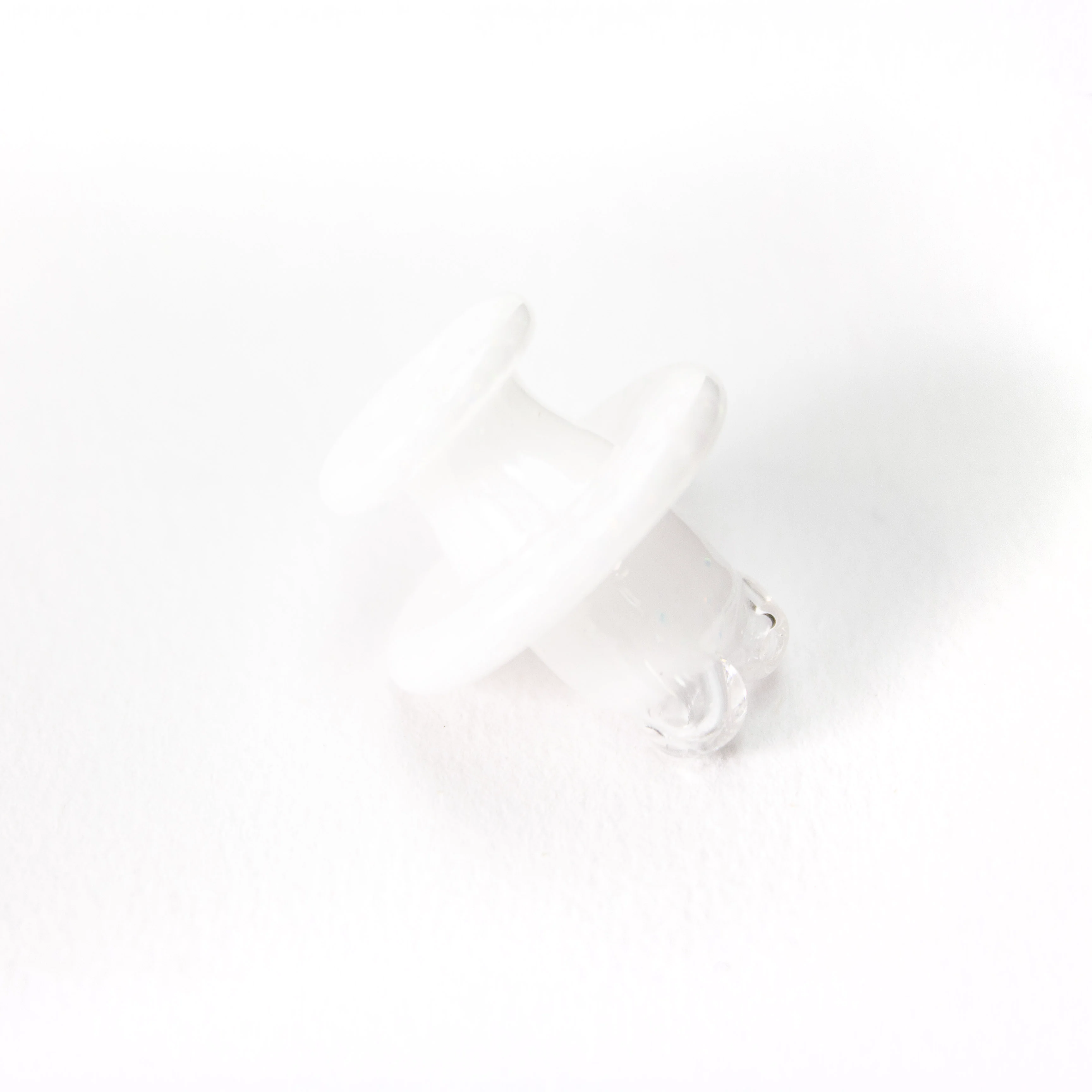 White Crushed Opal 3DXL Spinner Cap #SAN111